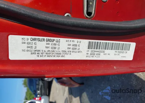 2010 Dodge Caliber Sxt из США, поврежденный, VIN 1B3CB4HA4AD632362